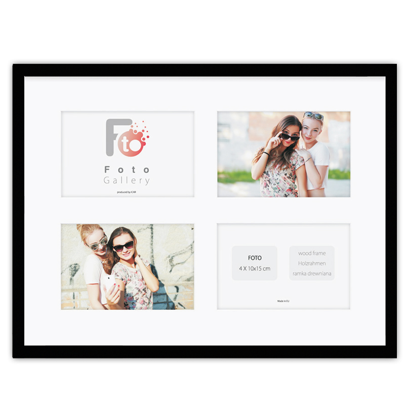 Rahmen Galerie IDEA GAL M2 schwarz